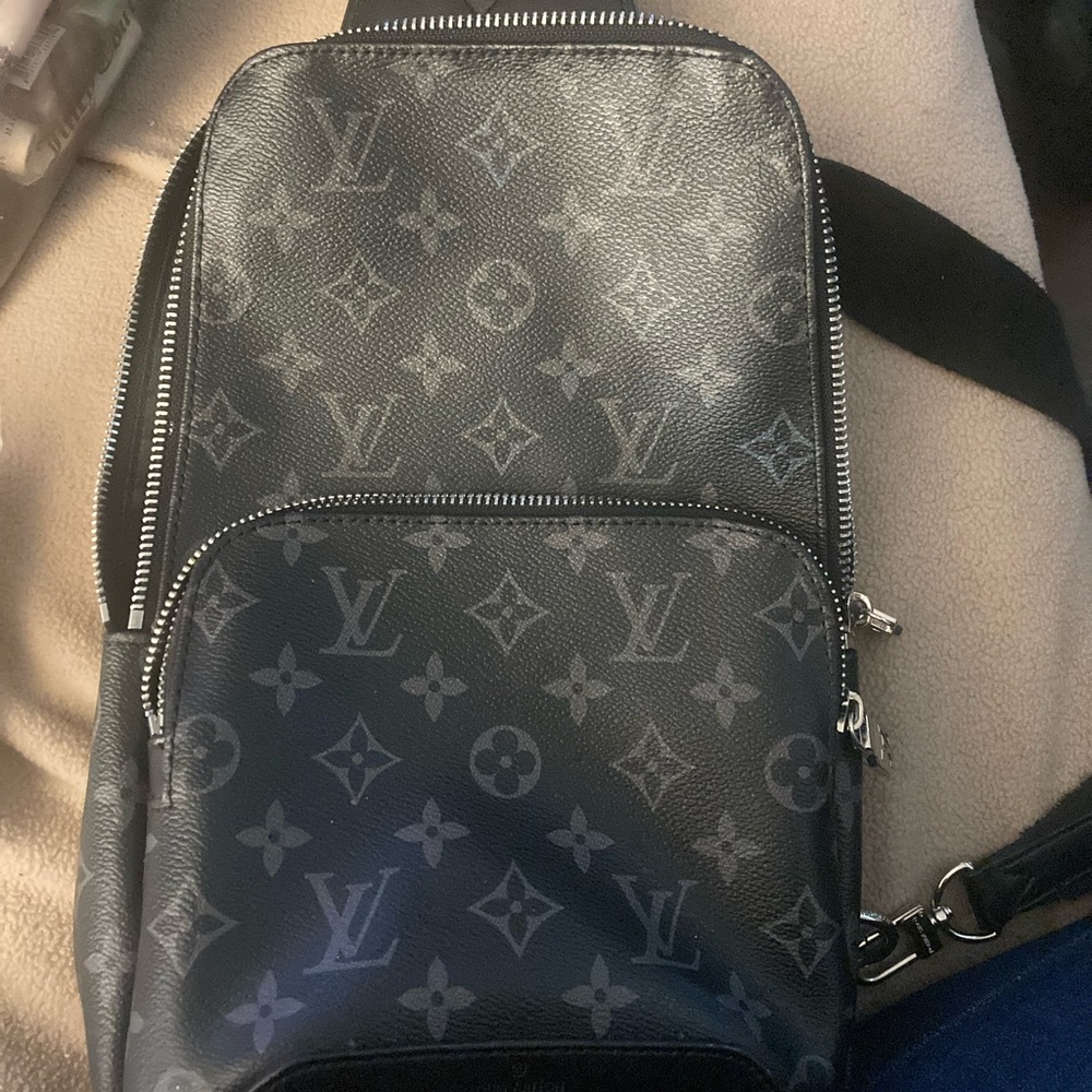 Authentic Louis Vuitton over shoulder bag